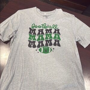 Bella Canvas Gray and Green Short Sleeve Tee